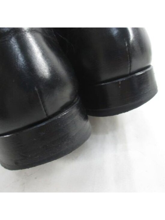 Hermes Constance Loafers Silver Black Leather main image 8